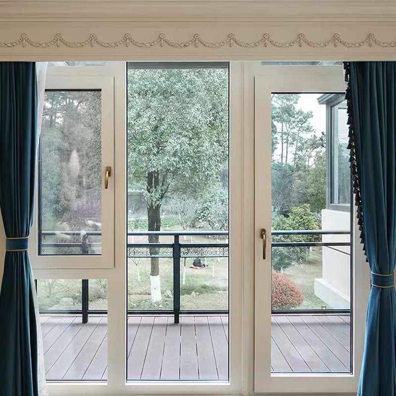 Energy efficient windows for sliding doors