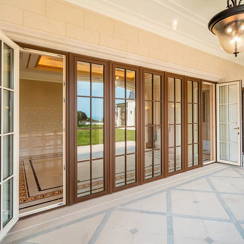 Energy efficient windows for sliding doors