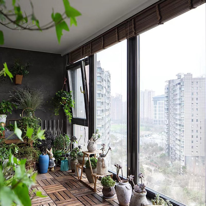 Aluminum-clad wood energy efficient windows