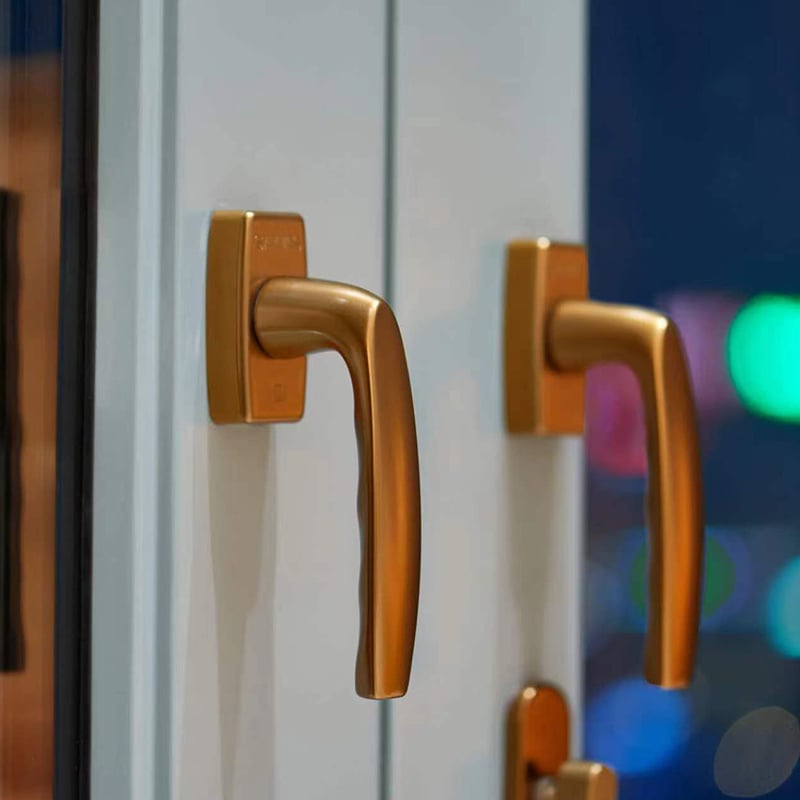 Aluminum-clad wood energy efficient windows